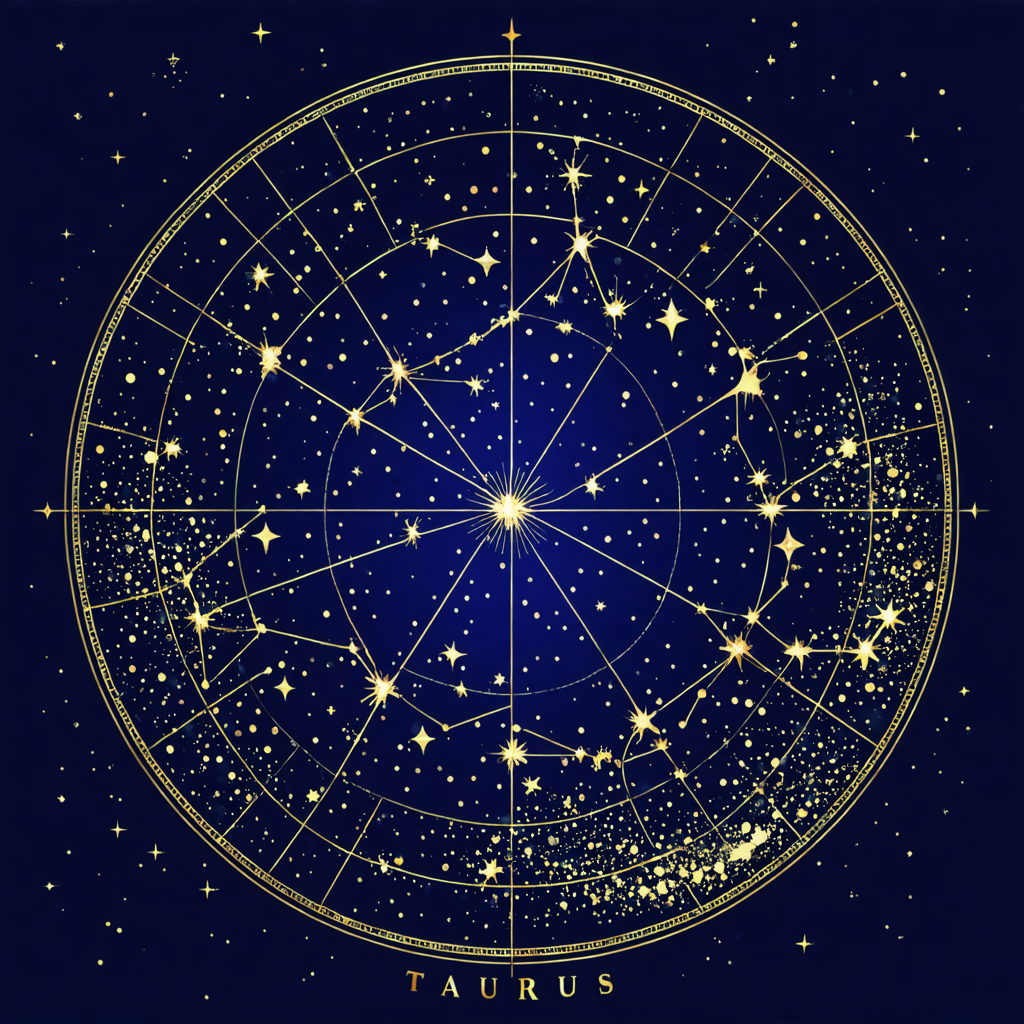 Taurus β Zodiac Constellation Print