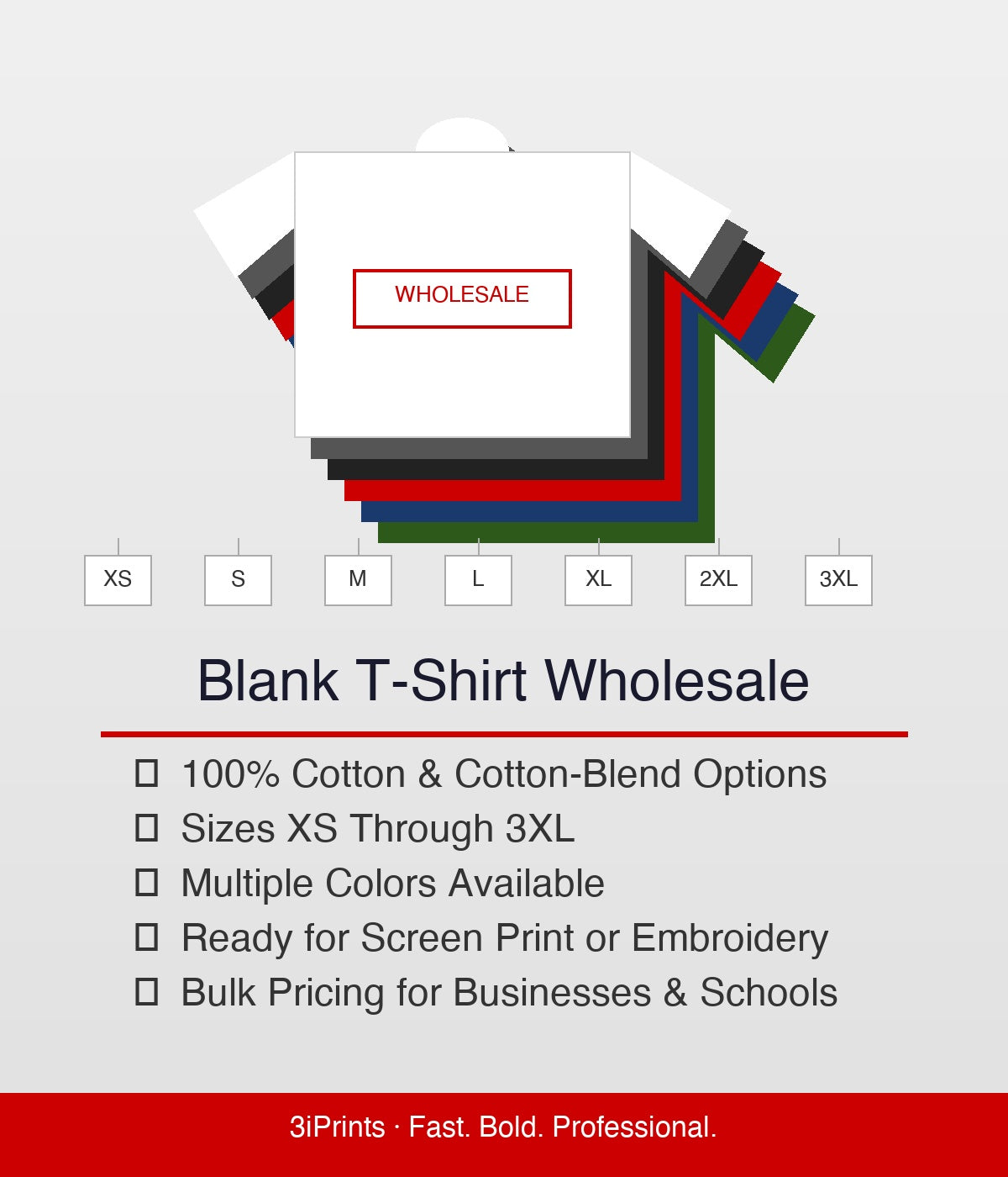 Blank T-Shirt Wholesale