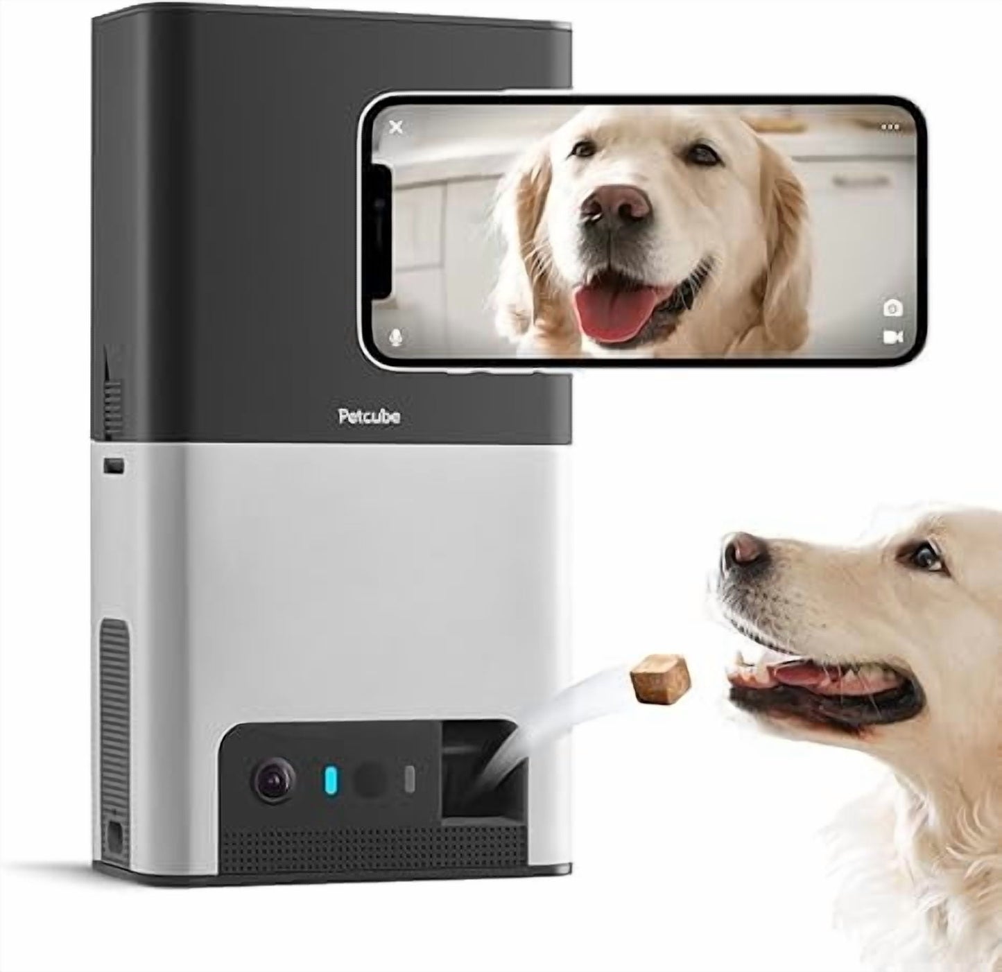 Interactive Pet Camera Treat Dispenser