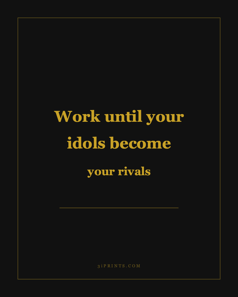 Hustle & Success — Quote Print Pack (5 Designs, Instant Download)