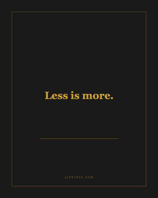 Gold Minimalist — Quote Print Pack (5 Designs, Instant Download)